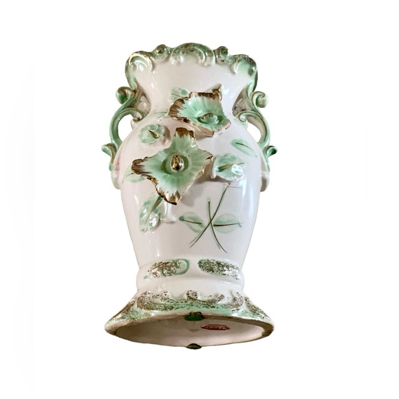 Vintage Relco Japan Hand-Painted Spill Vase Planter Mid Century - Double Handle - Picture 2 of 16